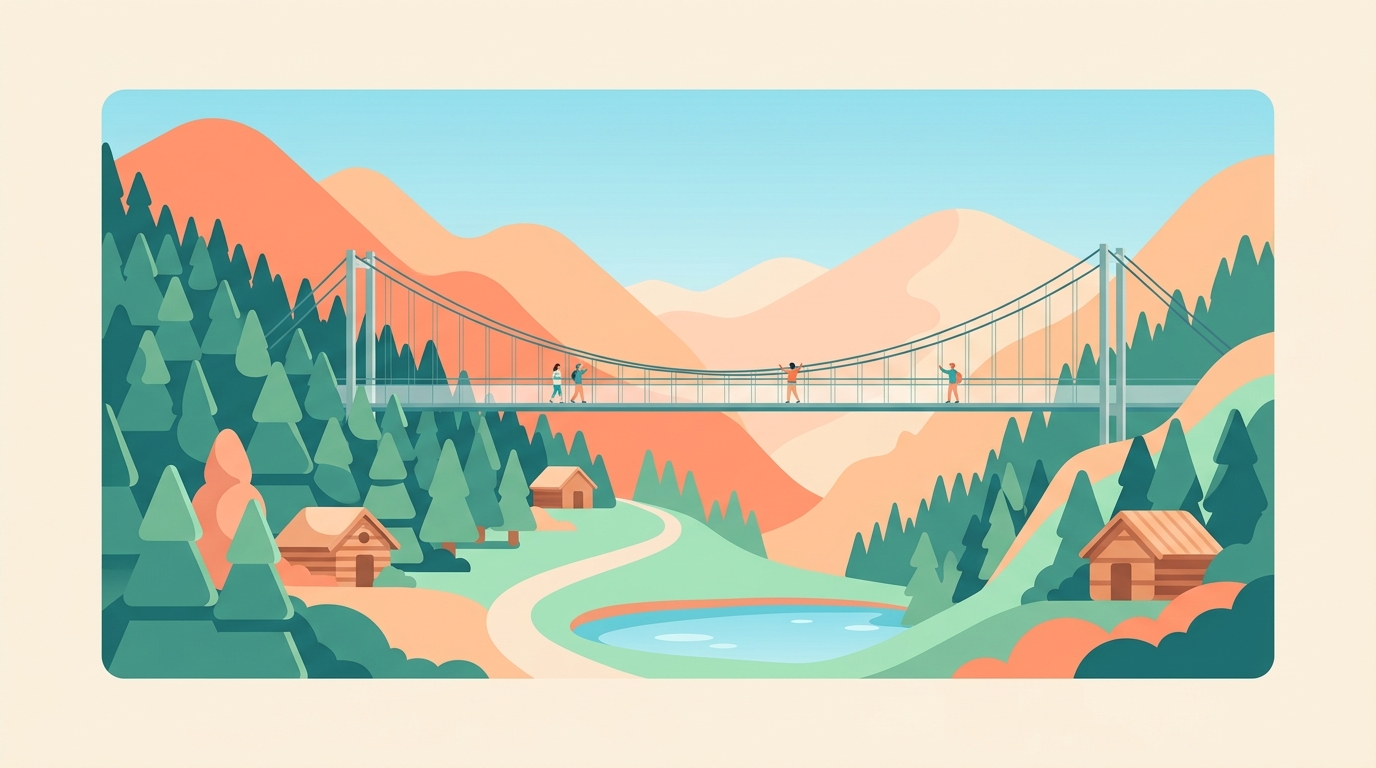 Ponte Suspensa de Gänglesee